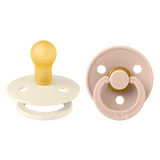Colour Каучуков Биберон 2 Бр. (0 6 М.) Ivory Blush 110256 Bibs