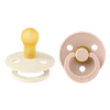 Colour Каучуков Биберон 2 Бр. (0 6 М.) Ivory Blush 110256 Bibs