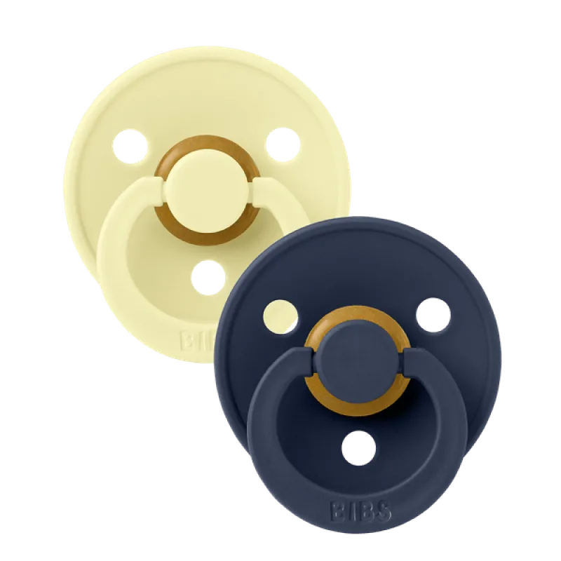 Colour Каучуков Биберон 2 Бр. (0 6 М.) Luna Deep Space Bibs