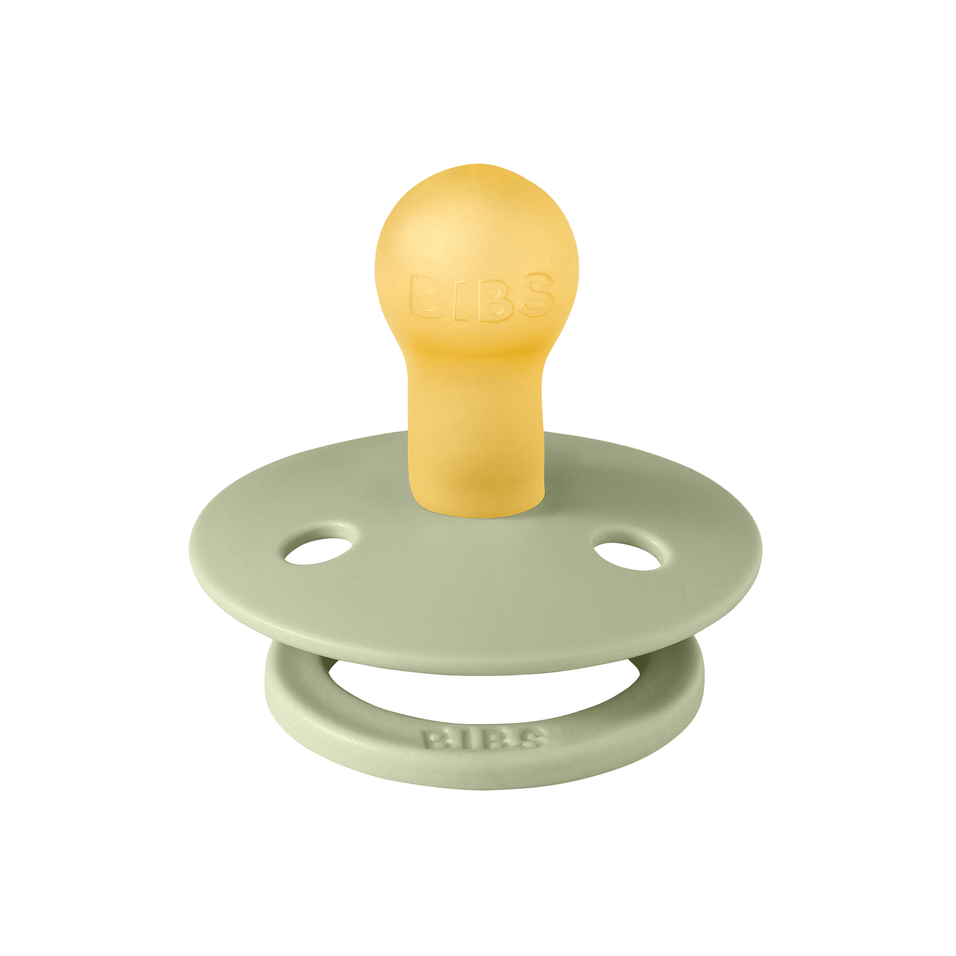 Colour Kaucsuk Cumi 2 db (0-6 hó) Sage Cloud 110262 Bibs