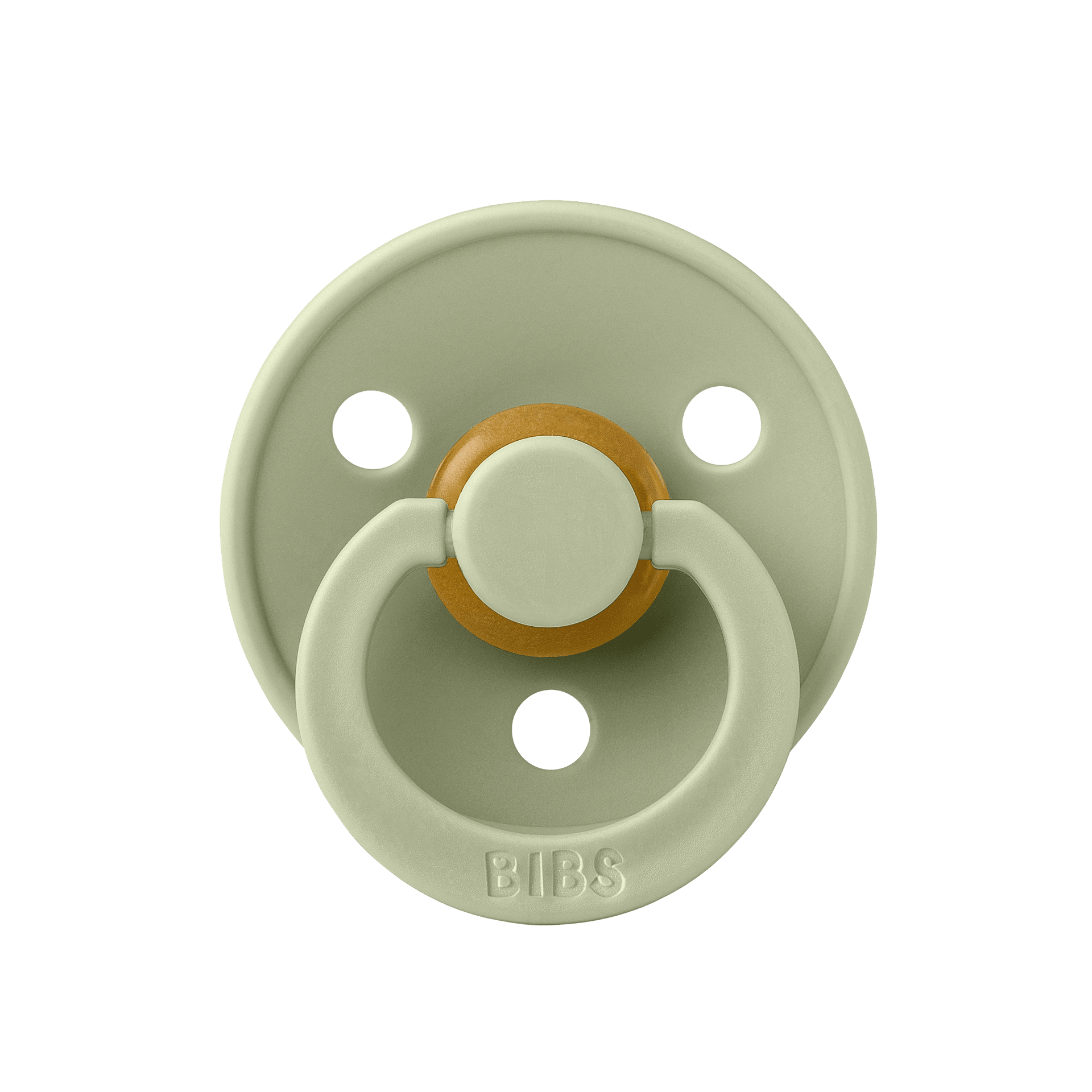 Colour Kaucsuk Cumi 2 db (0-6 hó) Sage Cloud 110262 Bibs