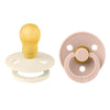 Colour Каучуков Биберон 2 Бр. (18+ М.) Ivory Blush Bibs