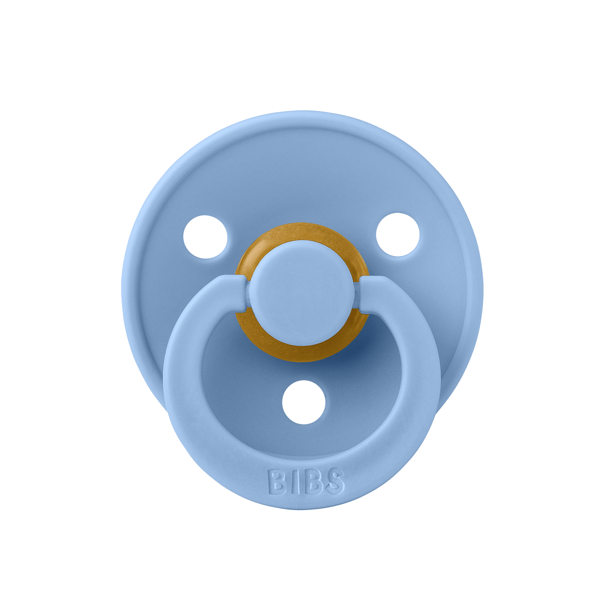 Colour Каучуков Биберон 2 Бр. (6 18 М.) Sky Blue Baby Blue Bibs
