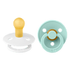 Colour Каучуков Биберон 2 Бр. (0 6 М.) White Mint 110275 Bibs