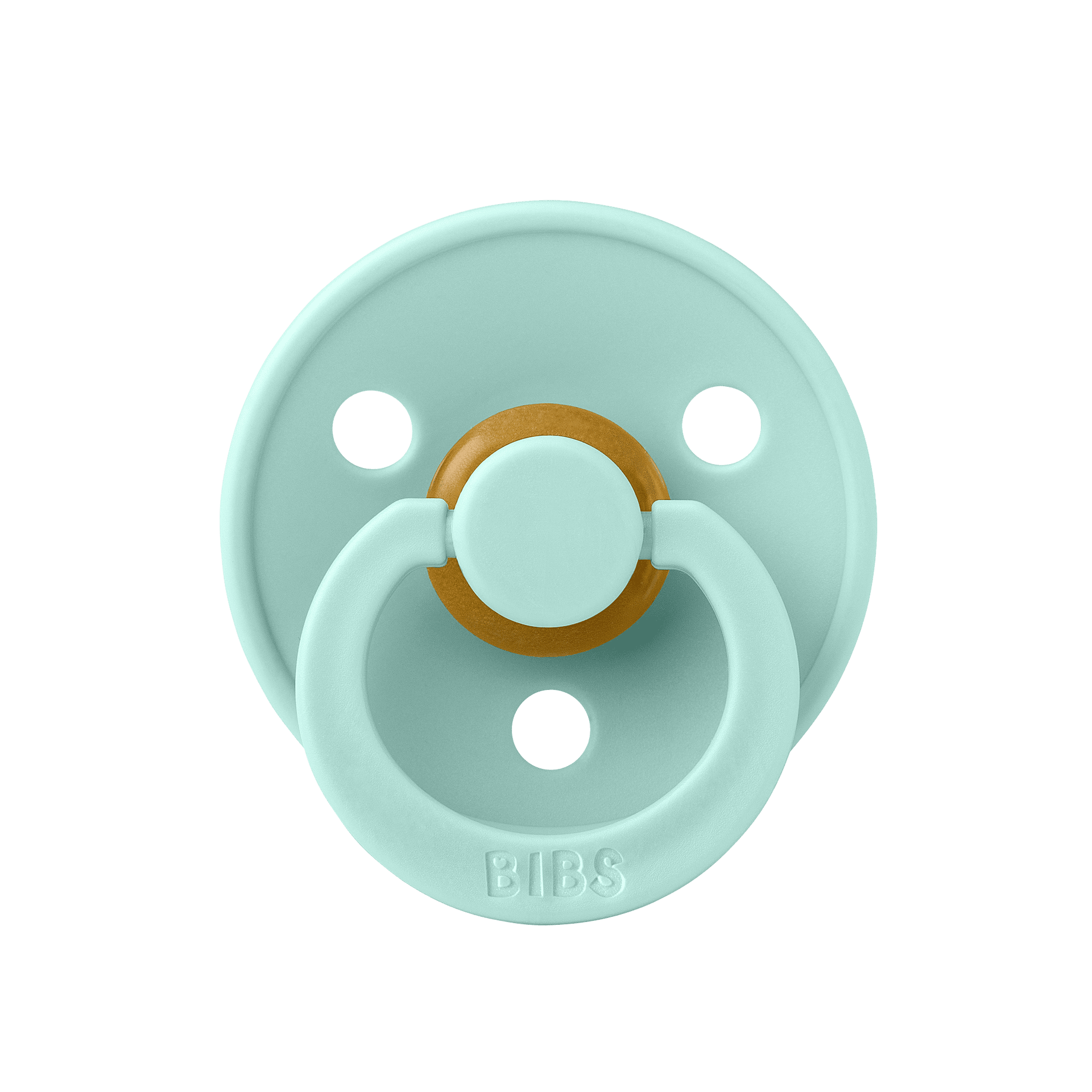 Colour Каучуков Биберон 2 Бр. (0 6 М.) White Mint 110275 Bibs