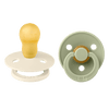 Colour gumi etetőcumi, 2 db, 18+ hónap, Ivory Sage Bibs