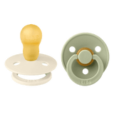 Colour gumi etetőcumi, 2 db, 18+ hónap, Ivory Sage Bibs