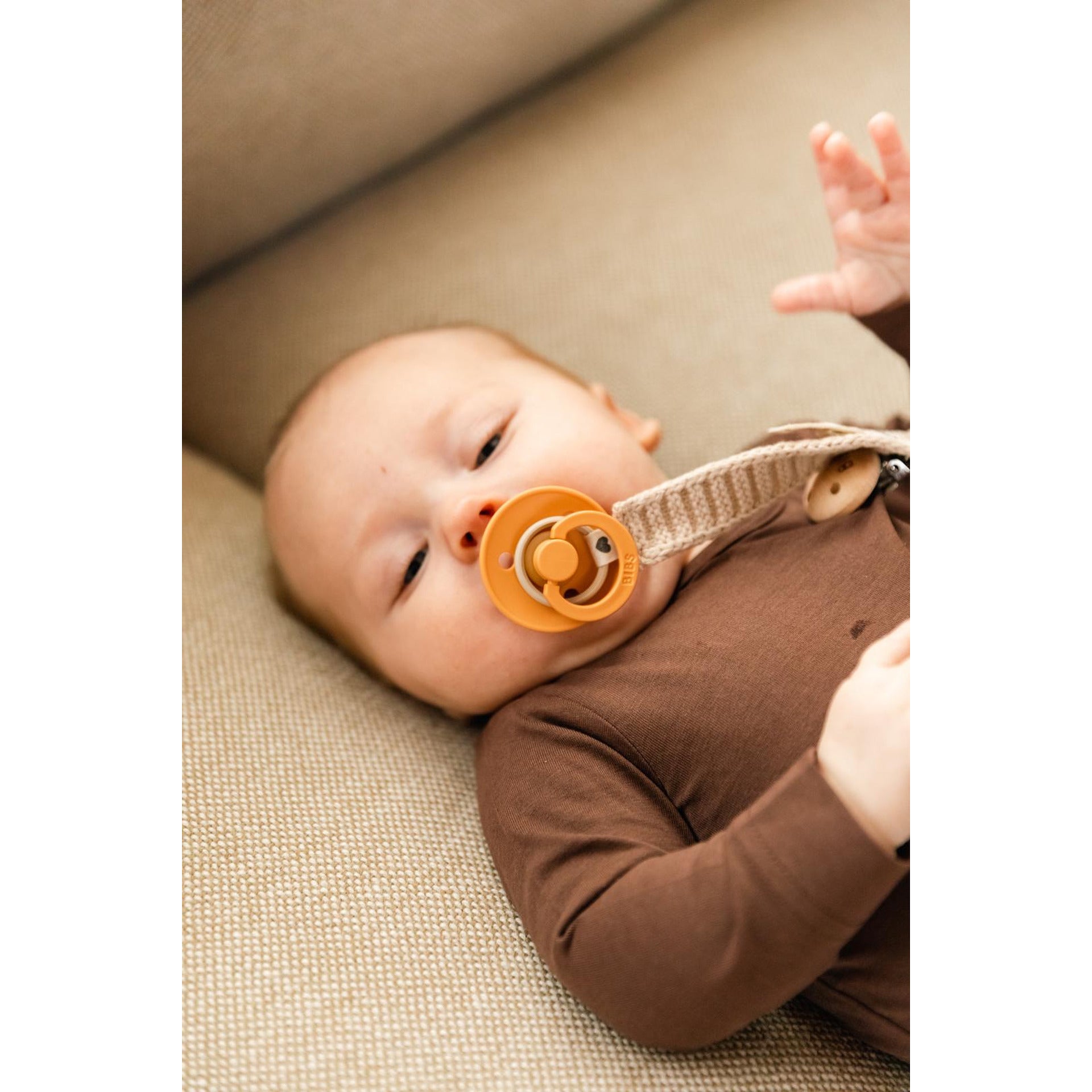 Colour gumi etetőcumi, 2 db, 18+ hónap, Ivory Sage Bibs