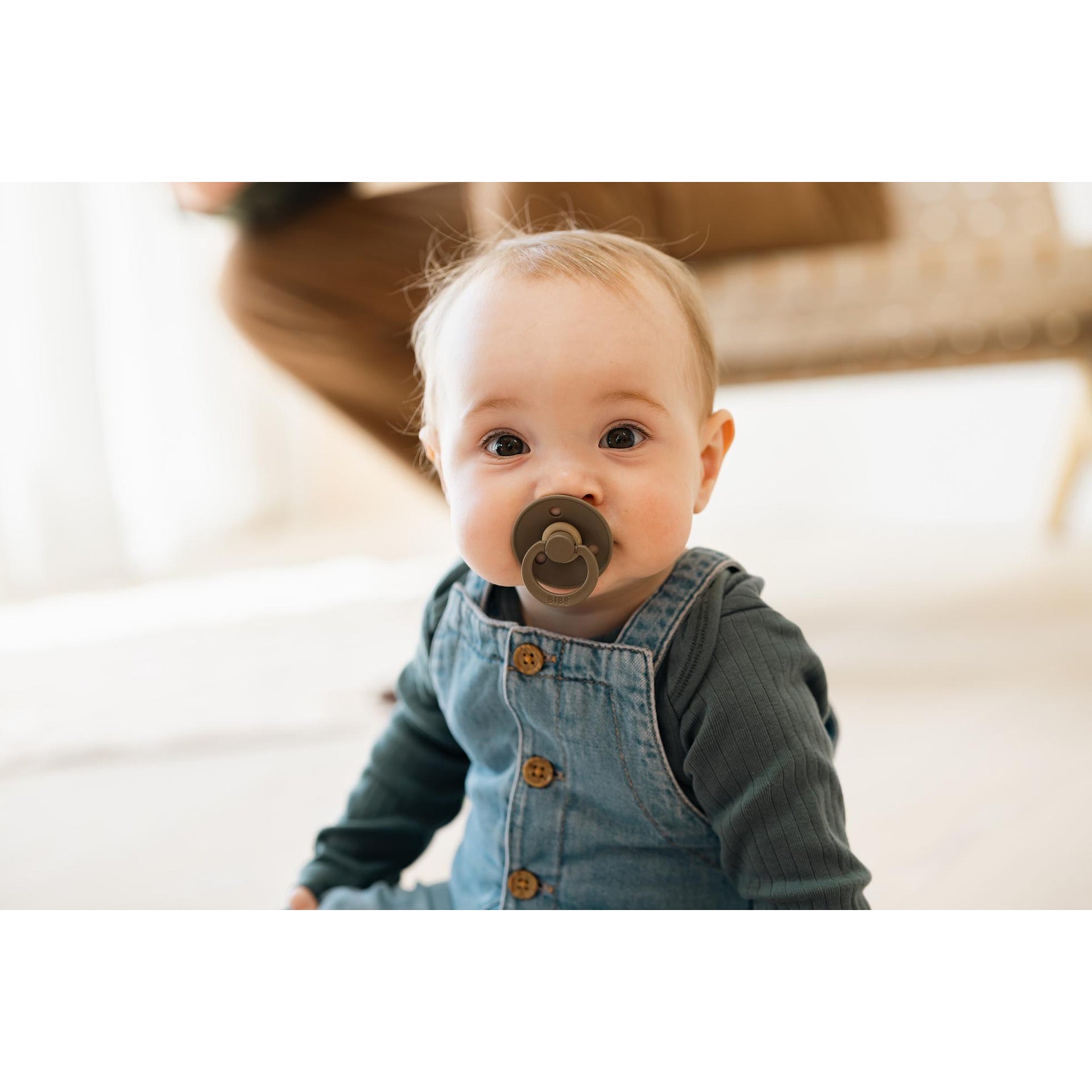 Colour gumi etetőcumi, 2 db, 18+ hónap, Ivory Sage Bibs