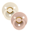 Colour Каучуков Биберон Anatomical 2 Бр. (6 18 М.) Ivory Blush Bibs