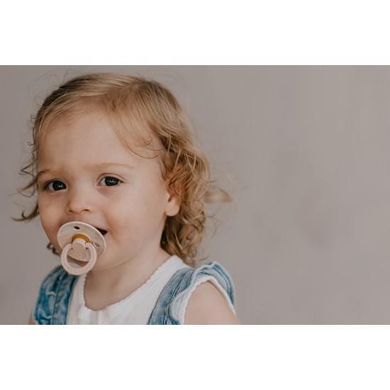 Colour Каучуков Биберон Anatomical 2 Бр. (6 18 М.) Ivory Blush Bibs