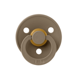 Colour Каучуков Биберон Round 2 Бр. (0 6 М.) Ivory Dark Oak 110358 Bibs