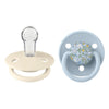 Colour X Liberty De Lux Силиконов Биберон 2 Бр. Универсален(0 3 Г.) Eloise Baby Blue Mix Bibs
