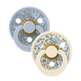 Colour X Liberty Gumi Cumi 2 db (0-6 hónap) Eloise Dusty Blue Mix Bibs