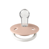 De Lux Glow Силиконов Биберон 2 Бр. (0 3 Г.) Blush Vanilla Bibs