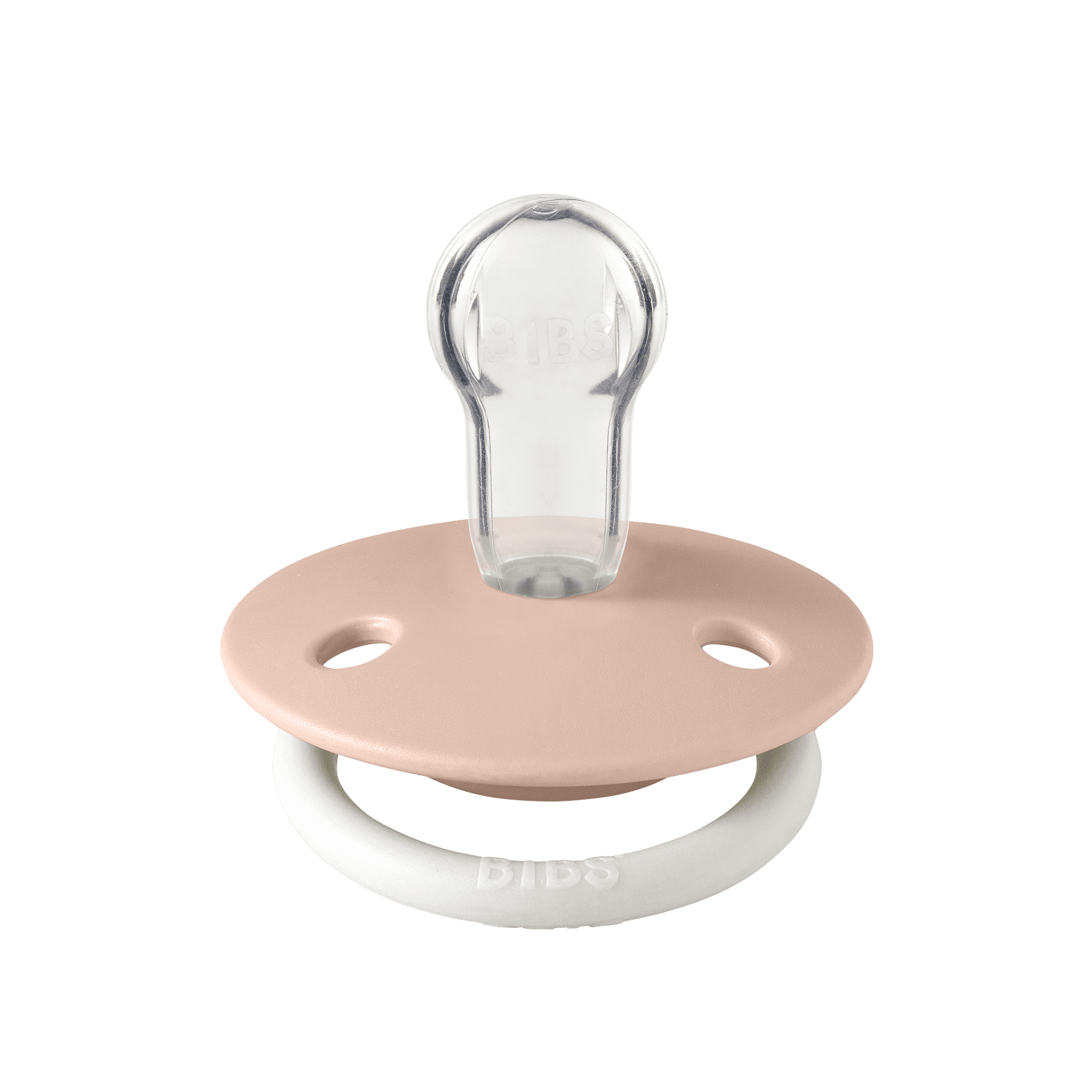 De Lux Glow Силиконов Биберон 2 Бр. (0 3 Г.) Blush Vanilla Bibs