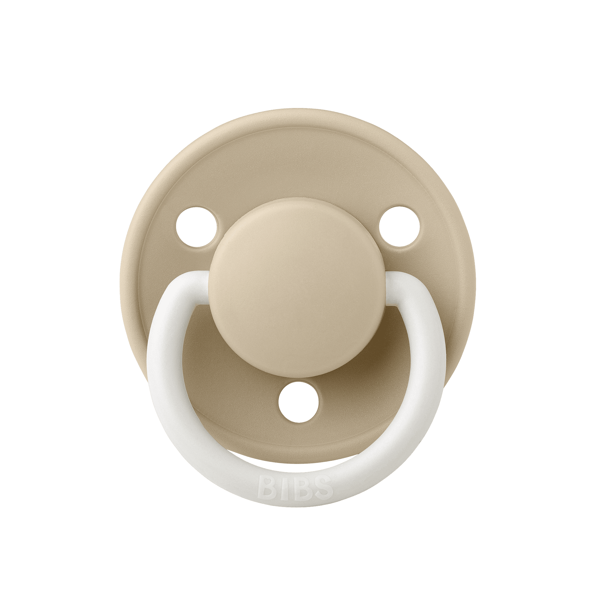 De Lux Glow Каучуков Биберон 1 Бр. (6 18 М.) Vanilla Bibs
