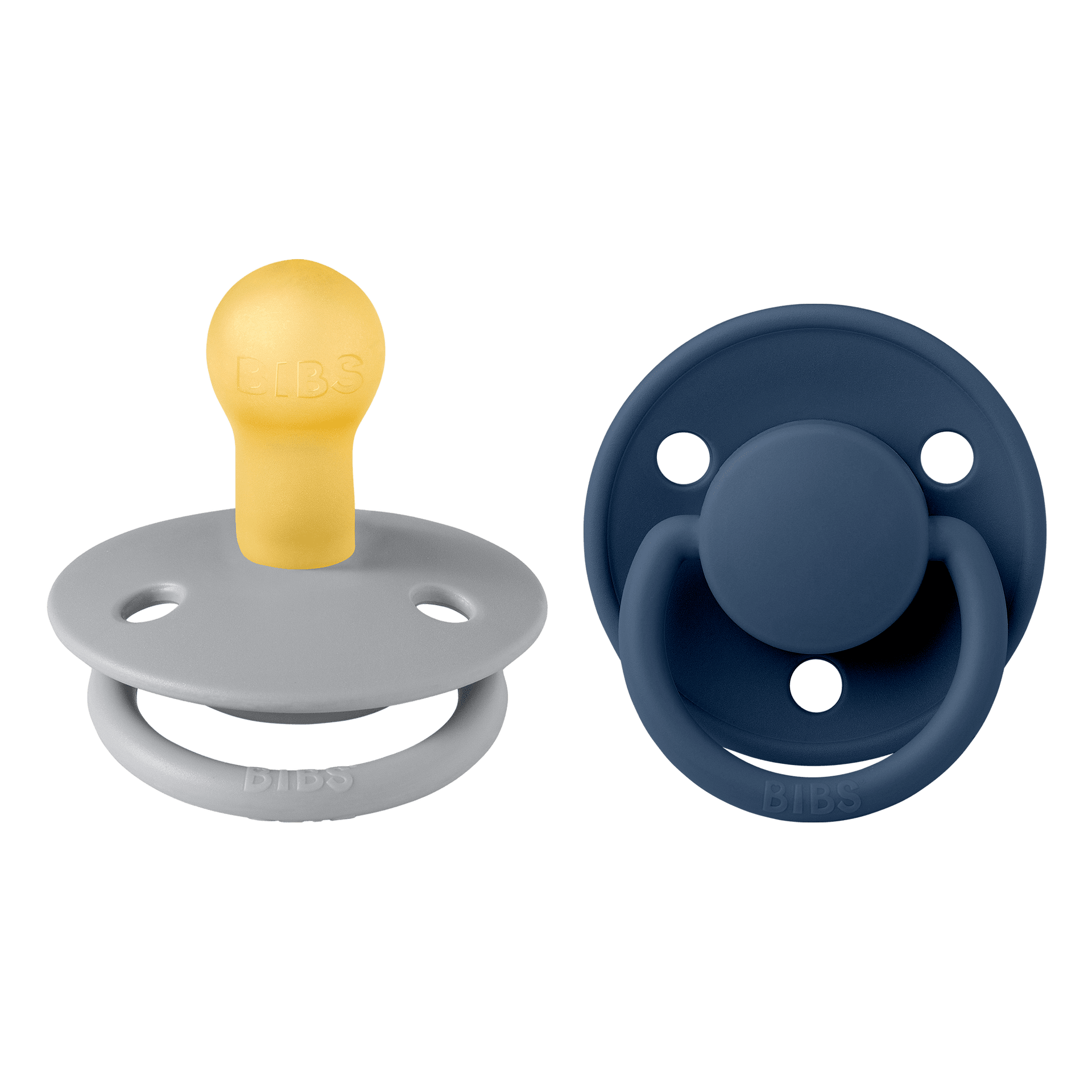 De Lux gumi cumi 2 db (0-6 hónapos) Cloud Steel Blue 180225 Bibs