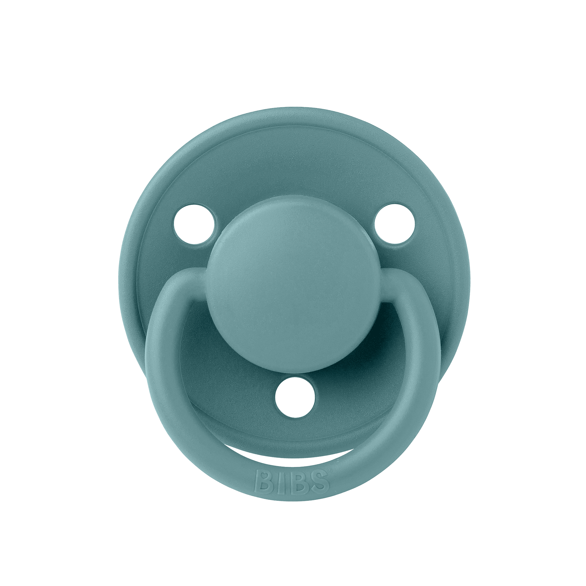 De Lux Каучуков Биберон 2 Бр. (0 6 М.) Nordic Mint Island Sea Bibs
