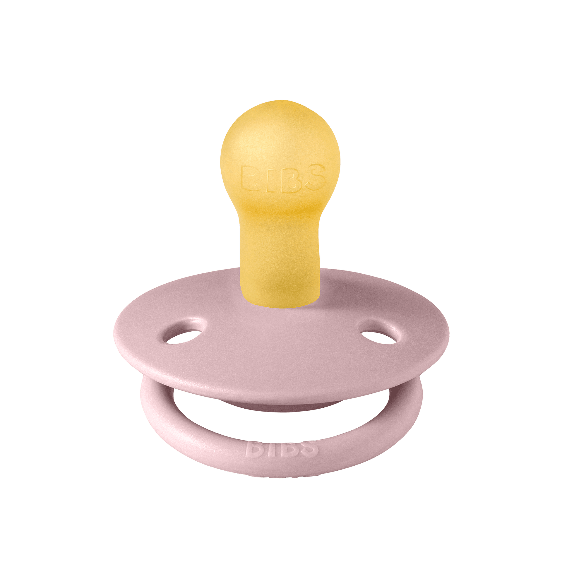 De Lux Каучуков Биберон 2 Бр. (0 6 М.) Pink Plum Peach Bibs