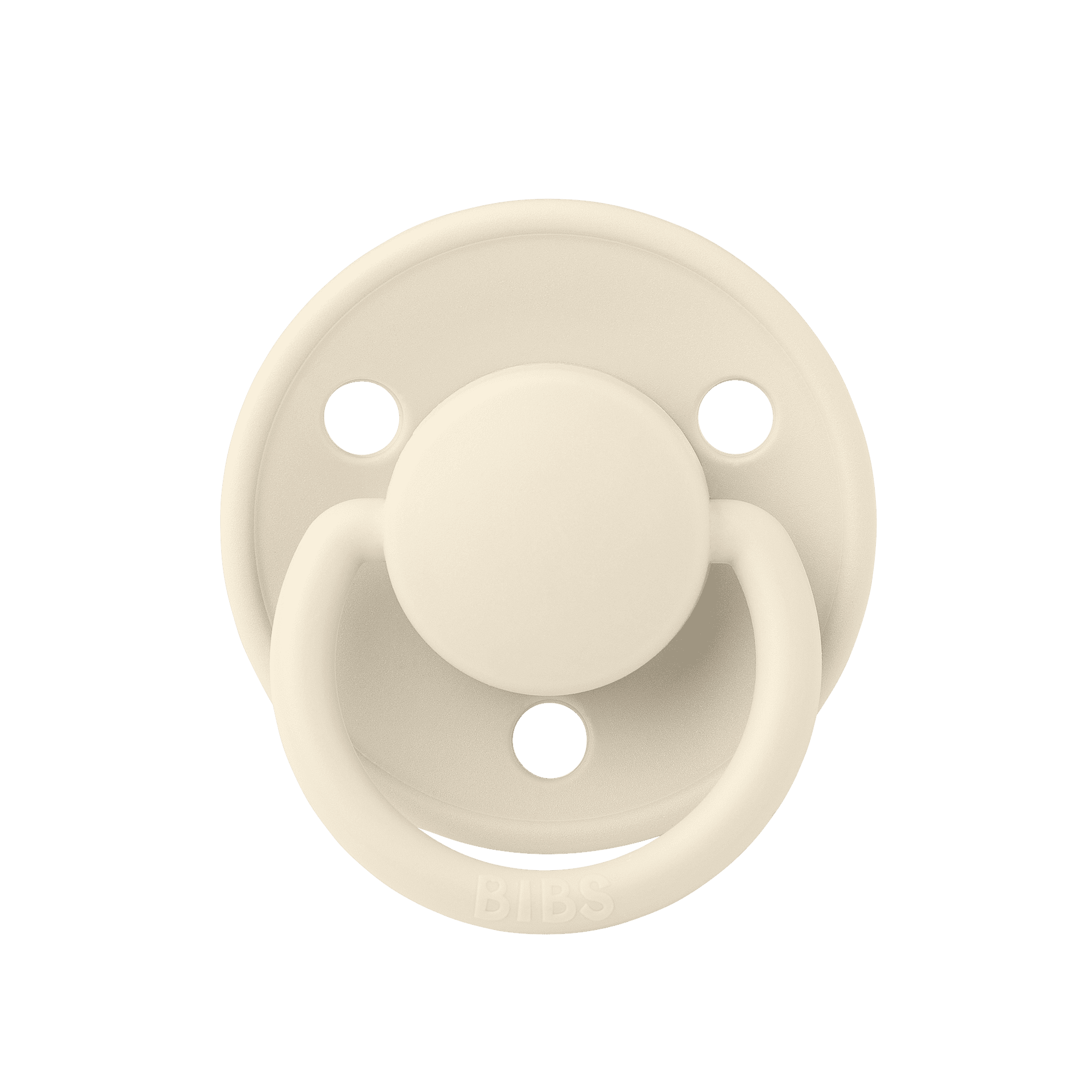 De Lux Каучуков Биберон 2 Бр. (6 18 М.) Ivory Baby Pink Bibs