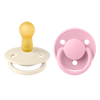 De Lux Каучуков Биберон 2 Бр. (6 18 М.) Ivory Baby Pink Bibs