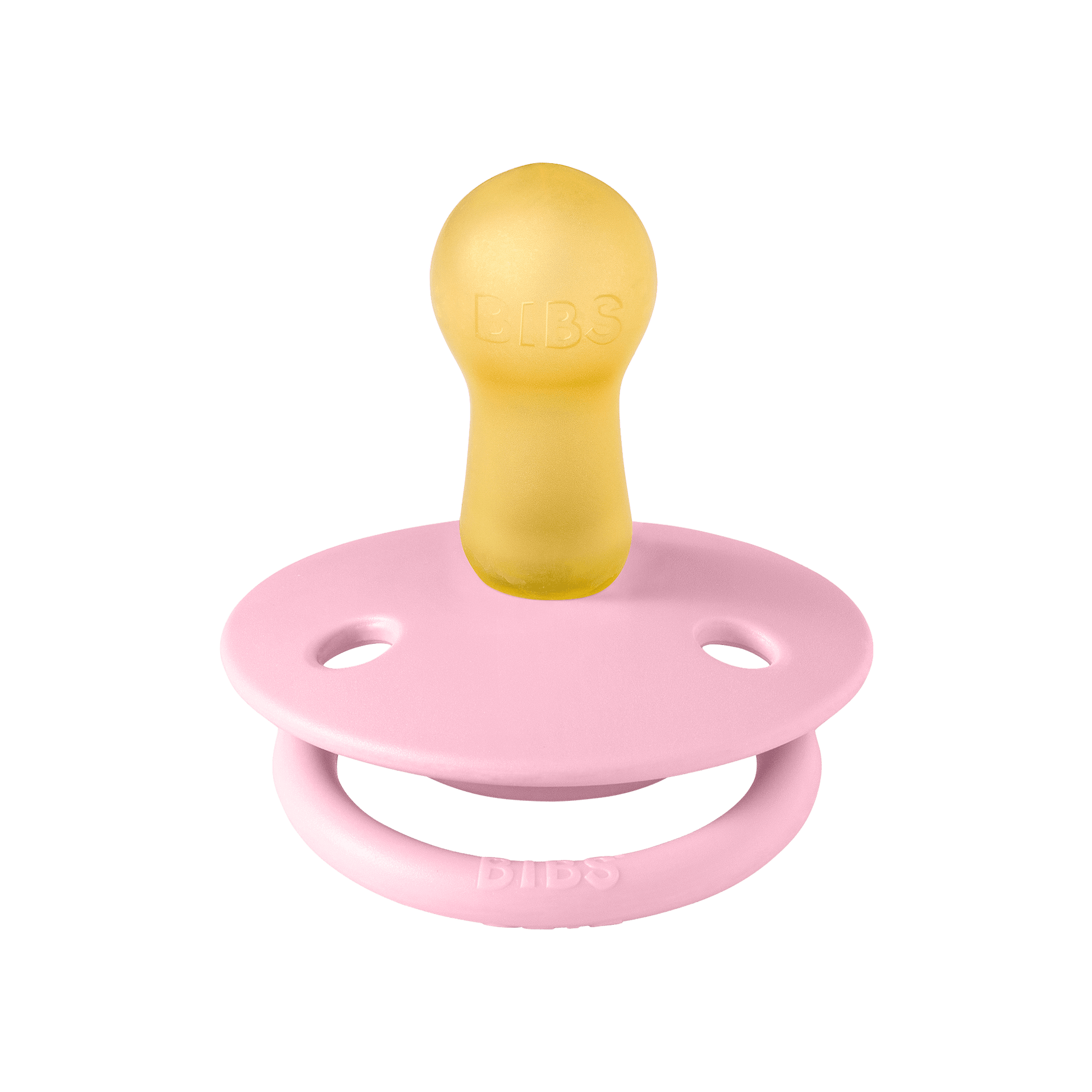 De Lux Каучуков Биберон 2 Бр. (6 18 М.) Ivory Baby Pink Bibs