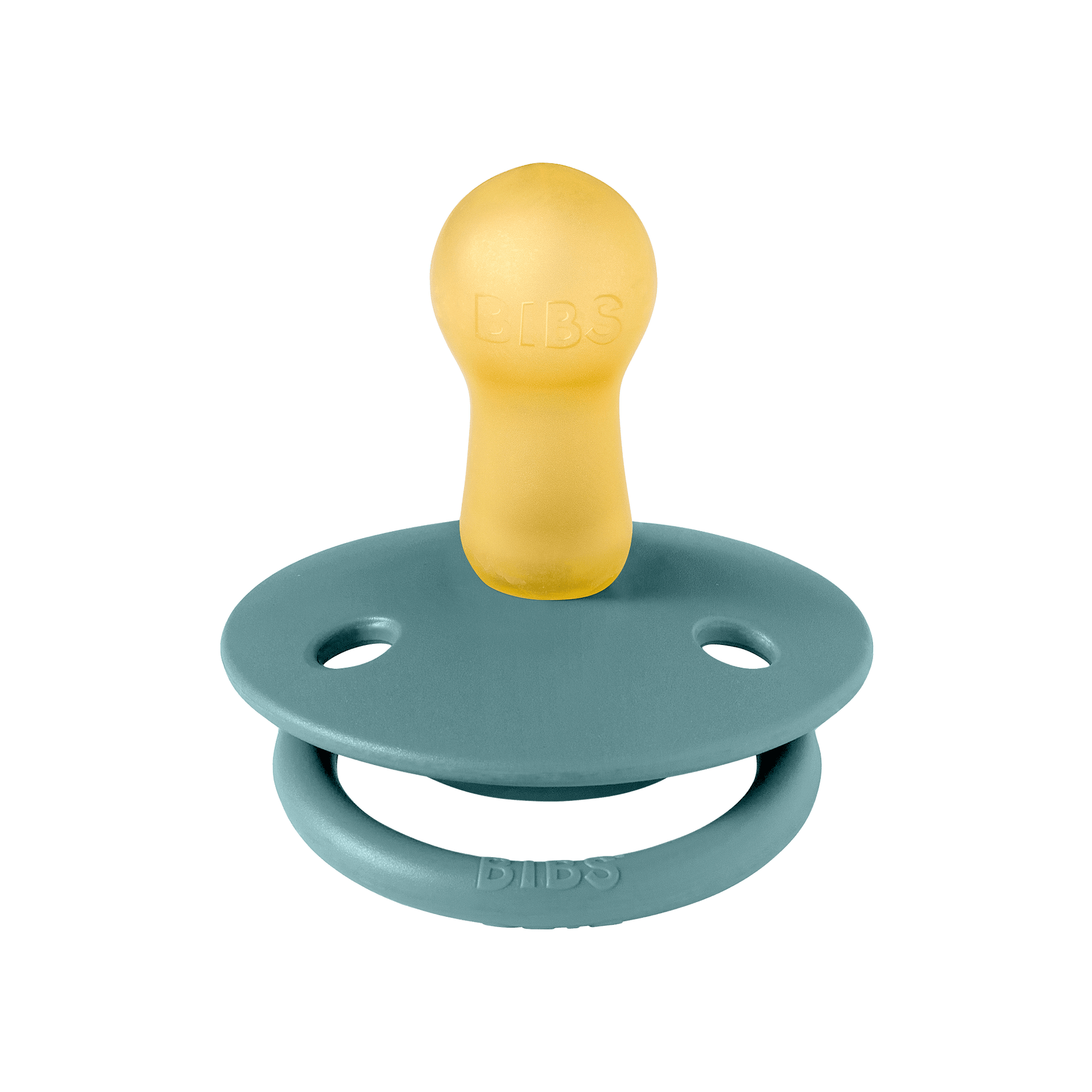 De Lux Kaucsuk Cumi 2 db. (6-18 hó.) Nordic Mint Island Sea Bibs