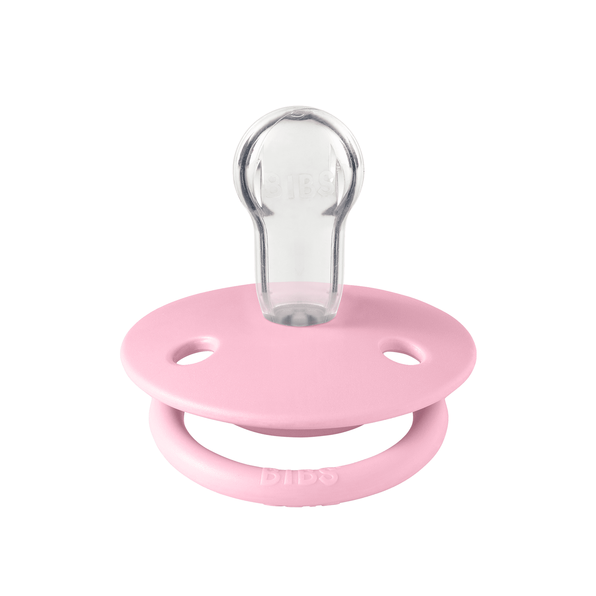 De Lux Силиконов Биберон 1 Бр. (0 3 Г.) Baby Pink Bibs