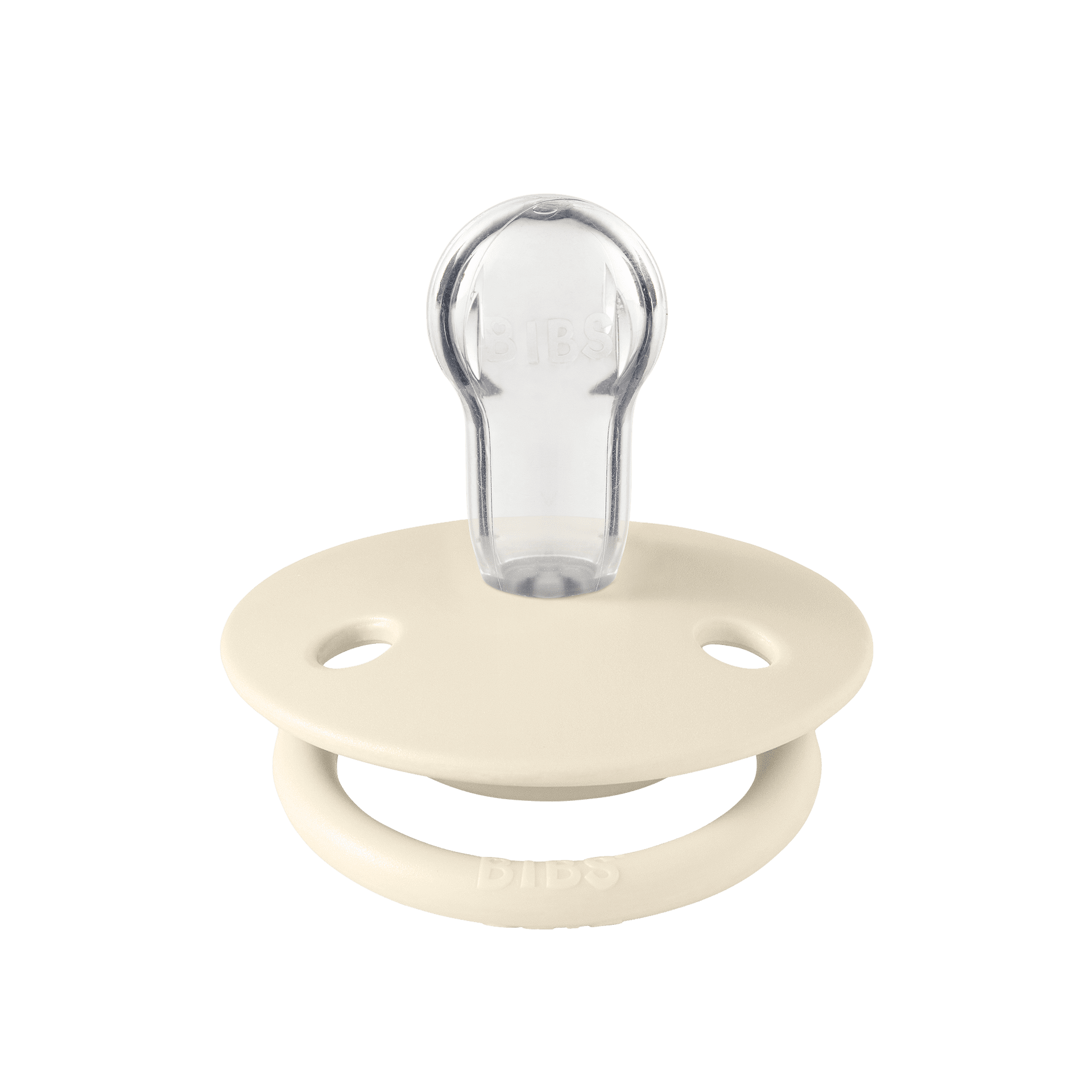 De Lux Силиконов Биберон 2 Бр. (0 3 Г.) Ivory Blush Bibs