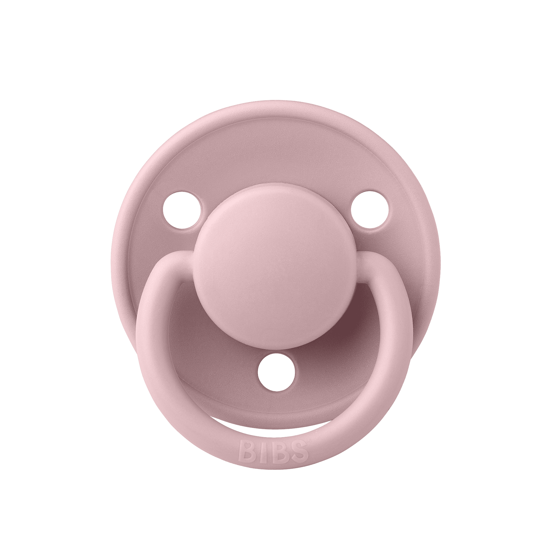 De Lux Силиконов Биберон 2 Бр. (0 3 Г.) Pink Plum Peach Bibs