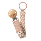 Клипс За Залъгалка Paci Braid Blush Ivory Bibs