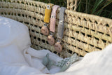 Клипс За Залъгалка Paci Braid Petrol Baby Blue Bibs