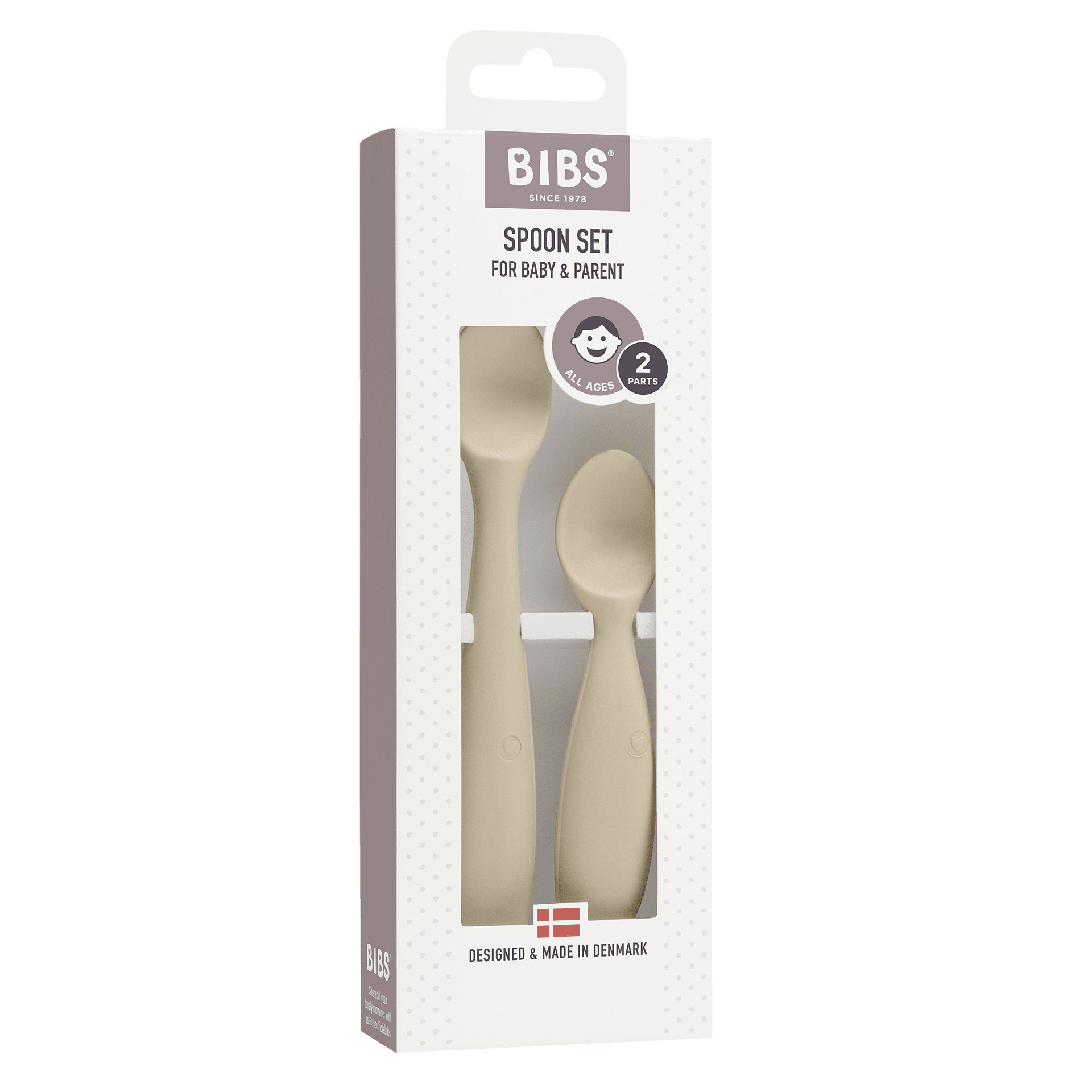 Bibs Vanilla etetőkanál szett 2 db