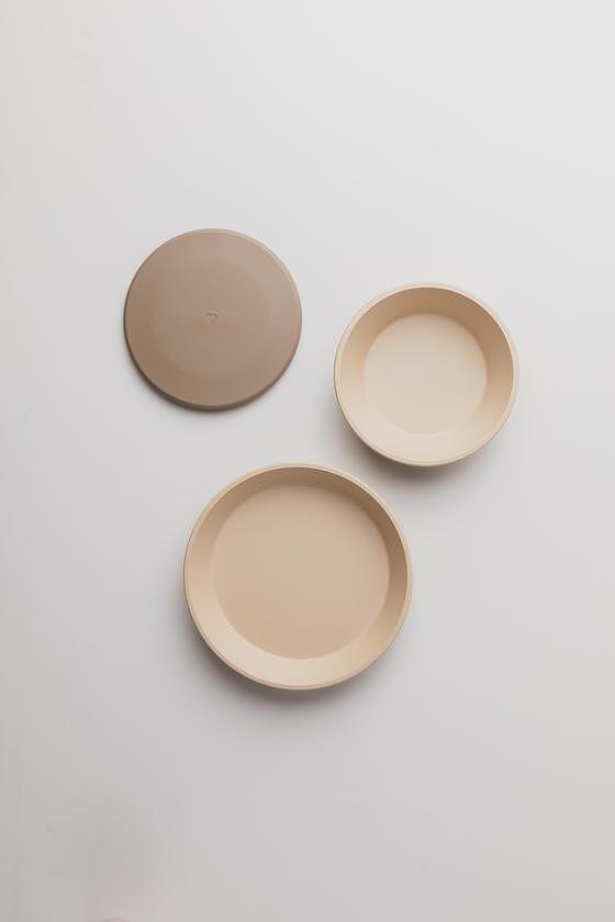 Комплект За Хранене (купичка + Чиния) Blush Bibs