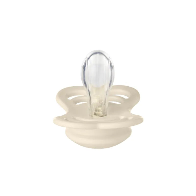 Supreme Szilikon Cumi 2 db (0-6 hó) Ivory Blush Bibs