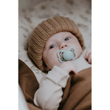 Supreme Kaucsuk Cumi 2 db. (6-18 hó) Ivory Sage Bibs