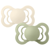 Supreme Gumi cumi 2 db (0-6 hó) Ivory Sage Bibs