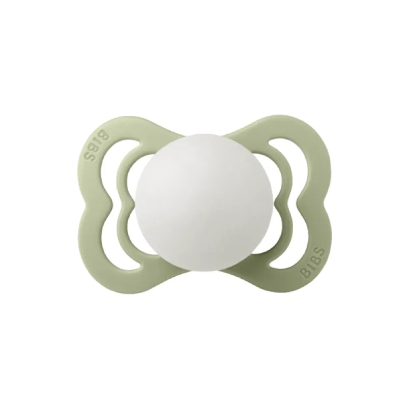 Supreme Силиконов Биберон Symmetrical 2бр. (0 6 М.) Sage Glow Cloud Glow Bibs