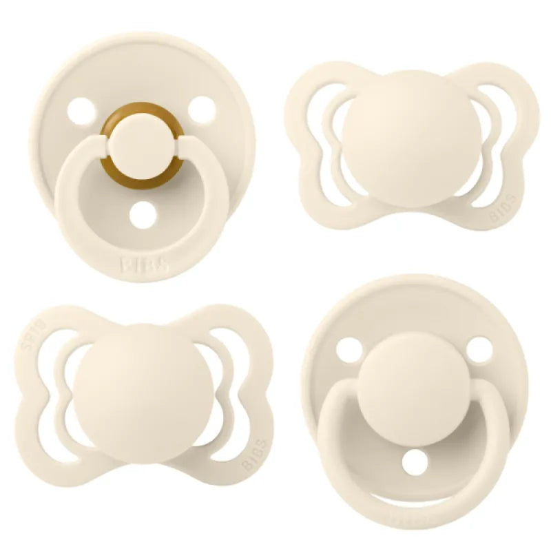 Try It Collection Биберони Силикон Каучук 4 Бр. (6 18м) Ivory Bibs