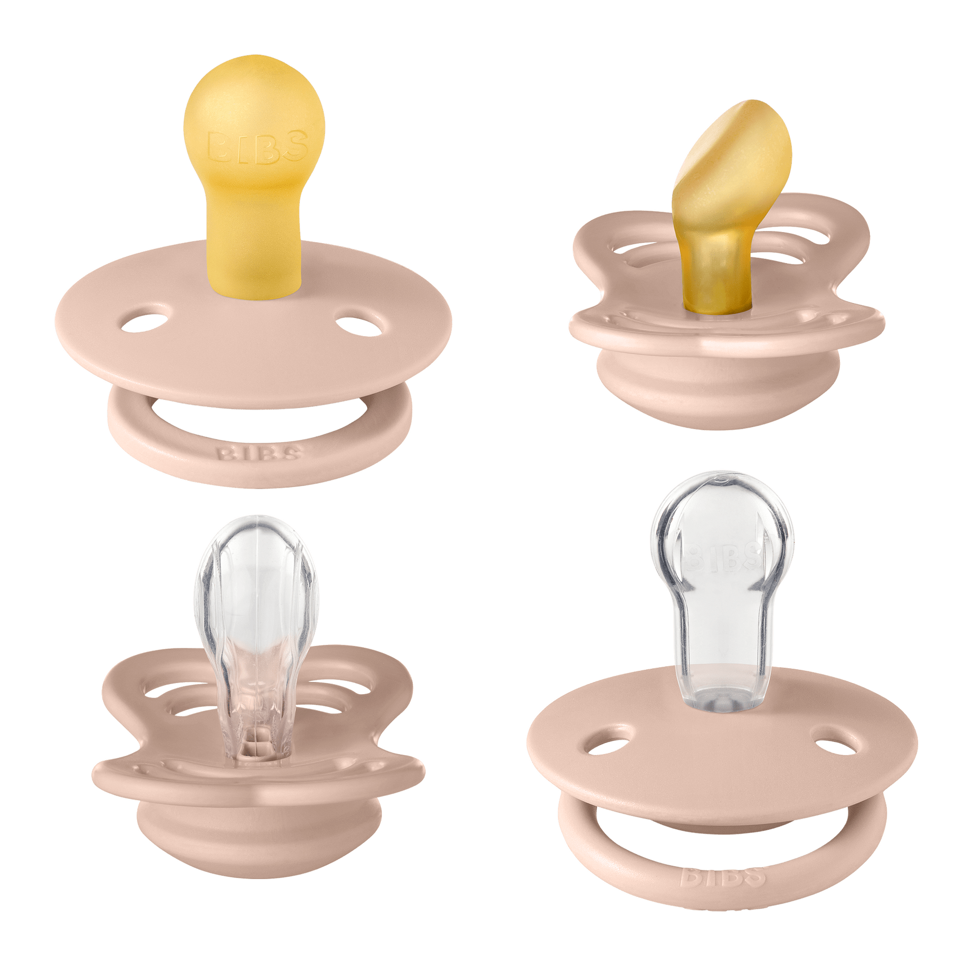 Try It Collection Биберони Силикон Каучук 4 Бр. Blush Bibs