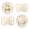 Try It Collection Биберони Силикон Каучук 4 Бр. Ivory Bibs