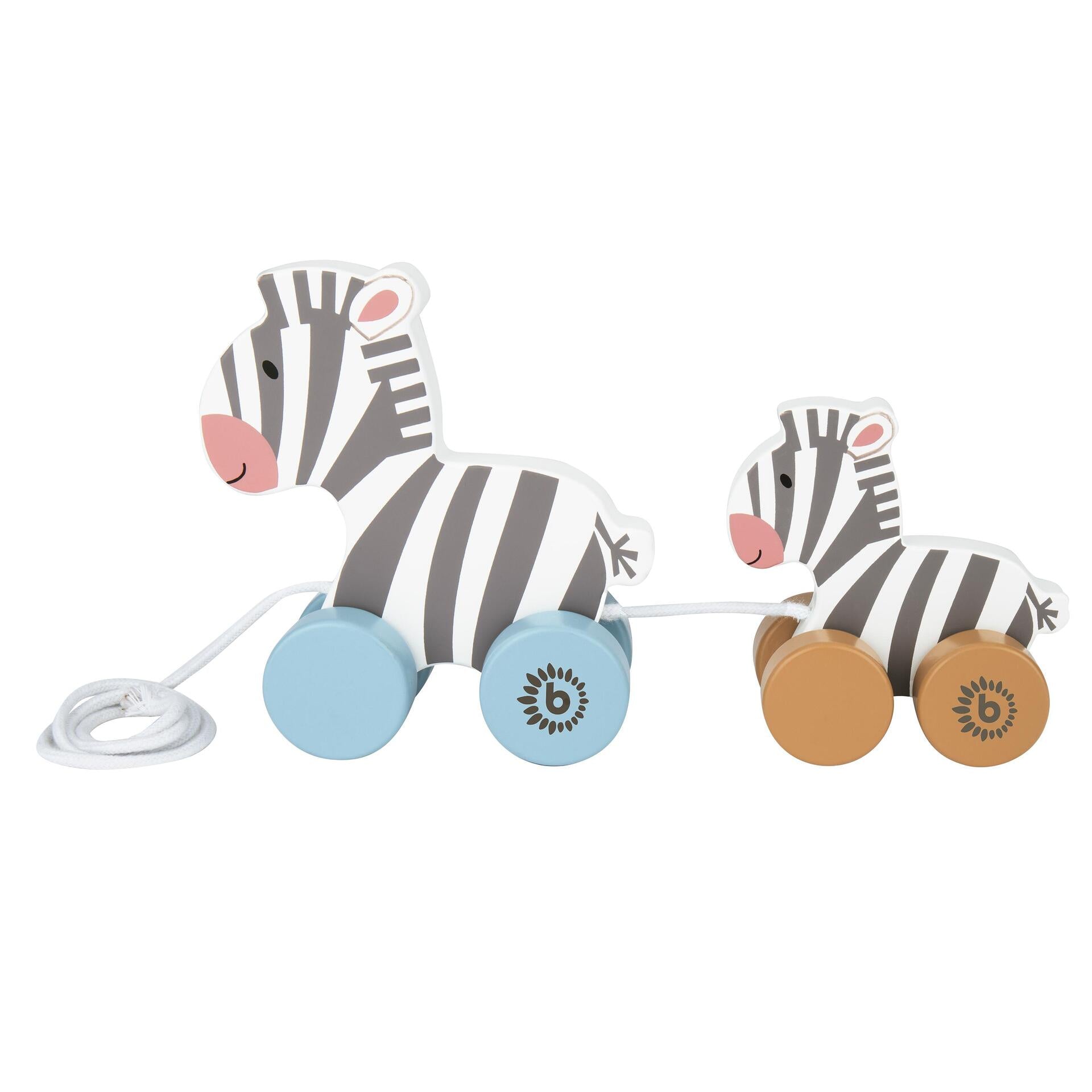 Дървена Играчка За Дърпане Зебри 24330029 Bieco