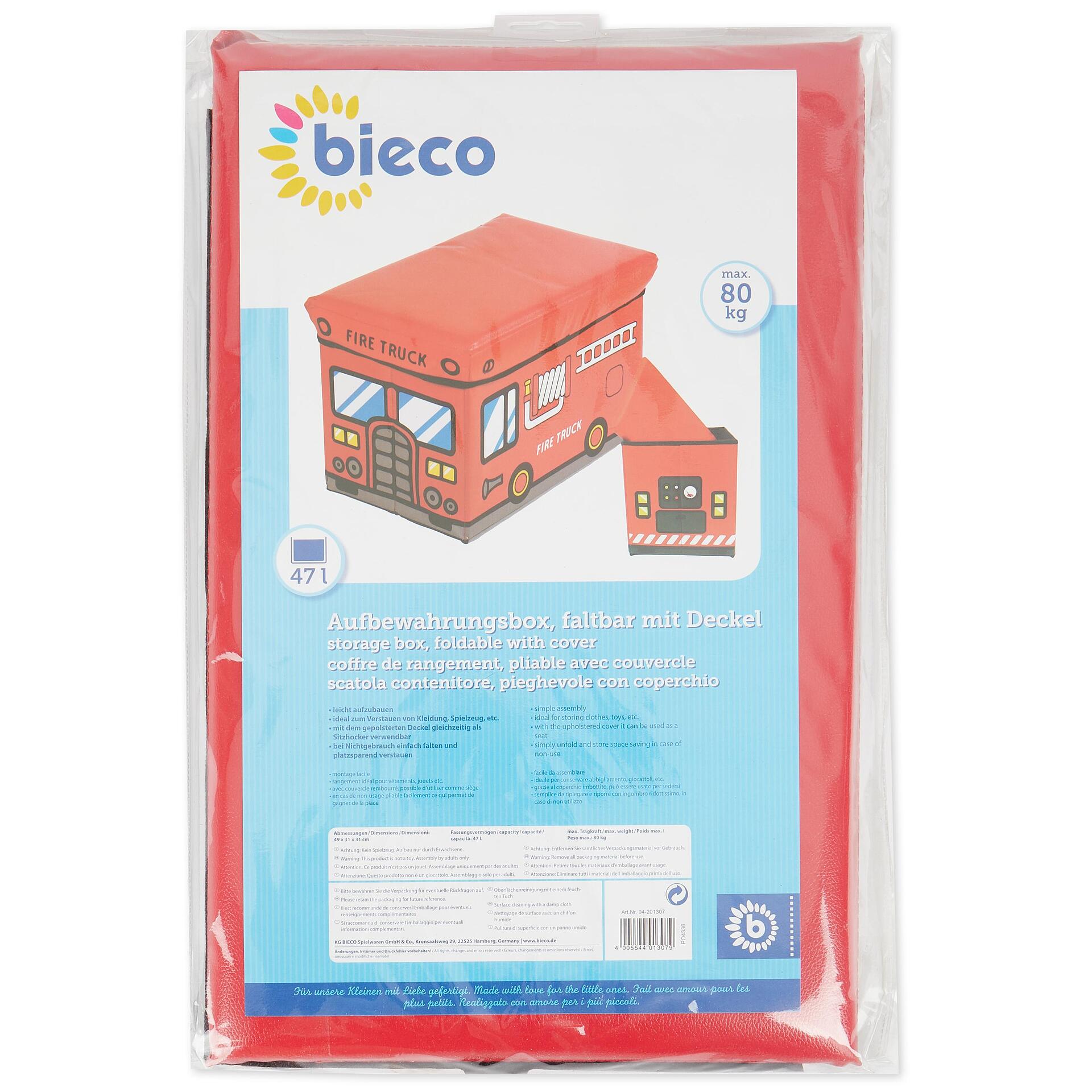 Кутия За Играчки Пожарна Bieco