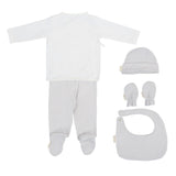 Love Grey 5 részes pamut babakelengye szett Bimbidreams