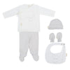 Love Grey 5 részes pamut babakelengye szett Bimbidreams