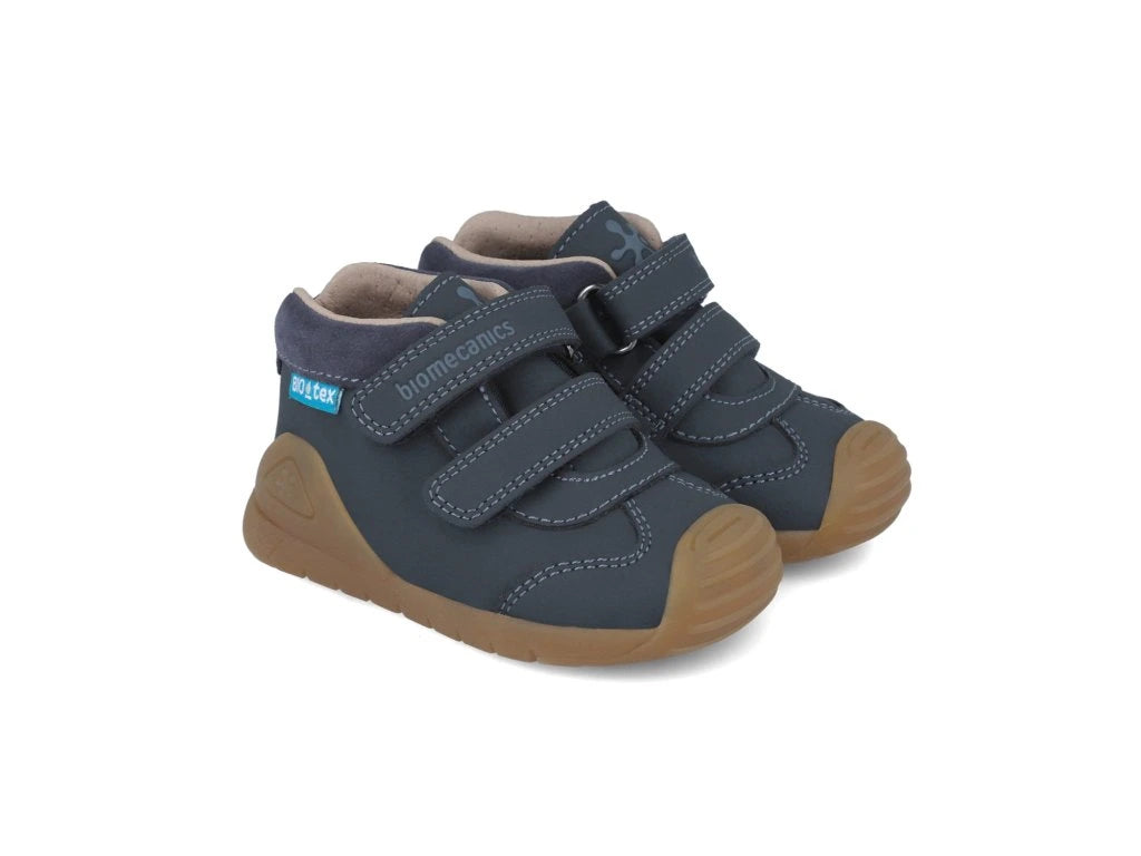Бебешки Боти Tex №18 24 Nobuck Azul Marino Biomecanics