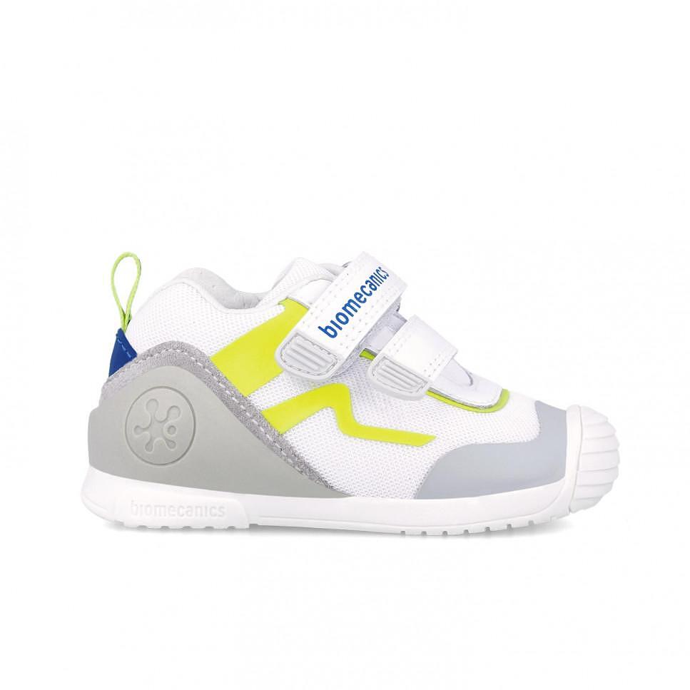 Обувки За Прохождане №18 23 Sport Blanco Y Pistacho Biomecanics