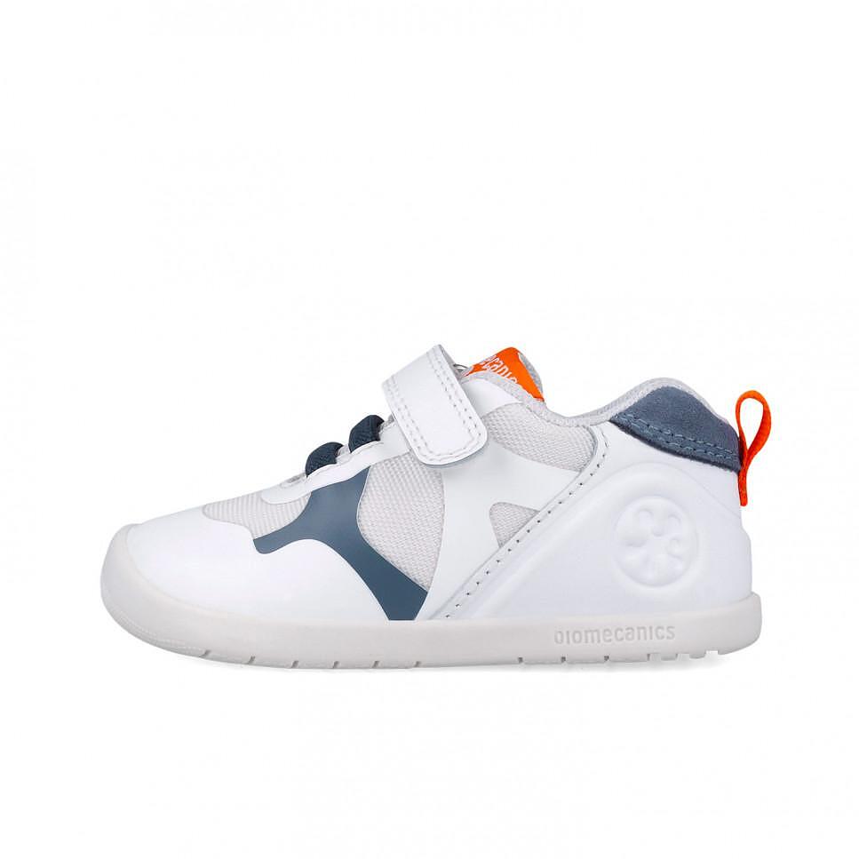 Обувки За Прохождане №19 24 Zapato Sport Blanco Y Indigo Regilla Biomecanics