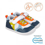 Обувки За Прохождане №19 24 Zapato Sport Blanco Y Ocean Regilla Biomecanics